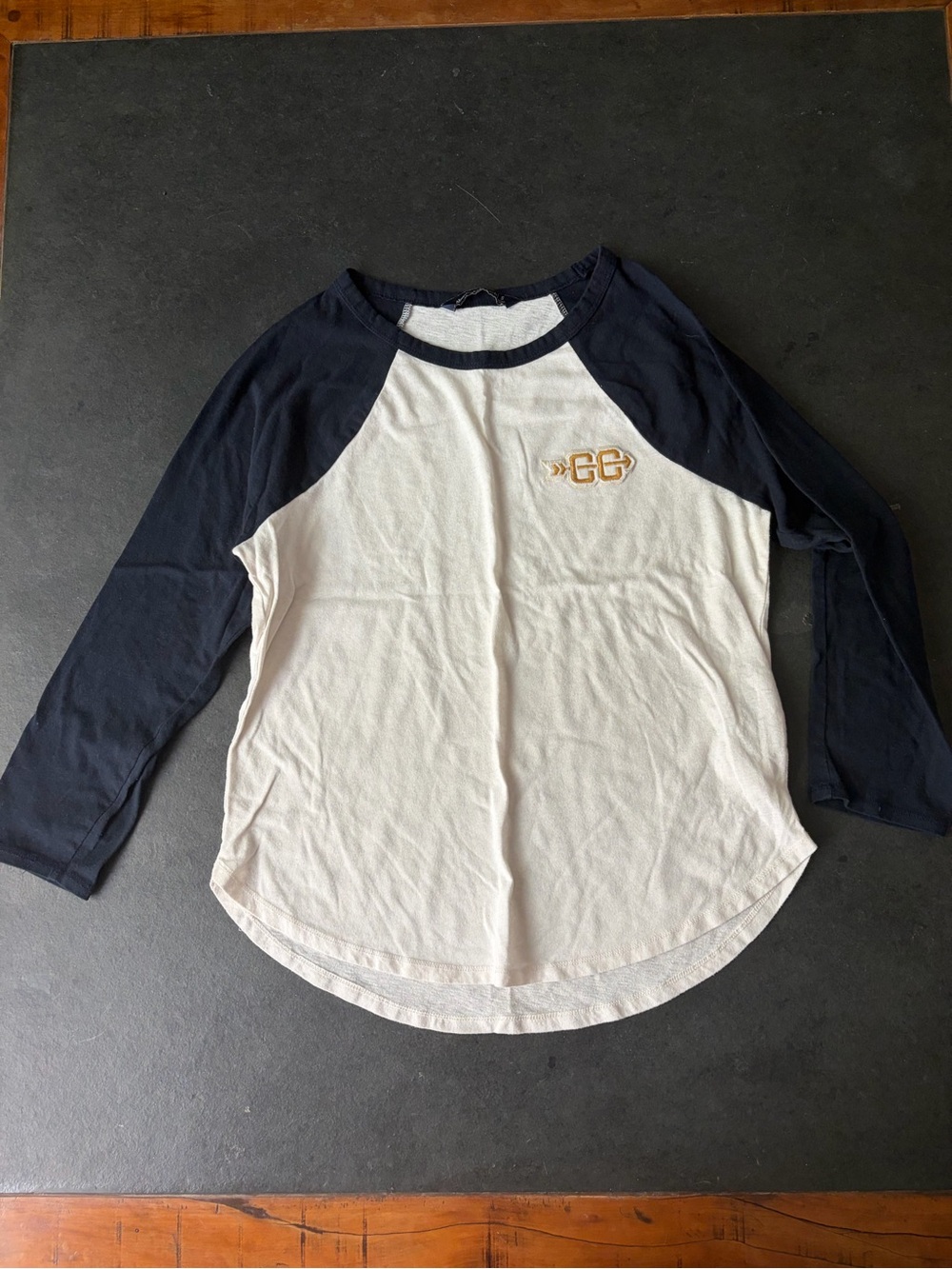 Abercrombie color blocked long sleeve
